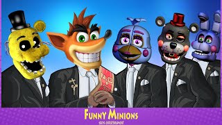 Five Nights At Freddys & Crash Bandicoot - Coffin Dance Song Cover
