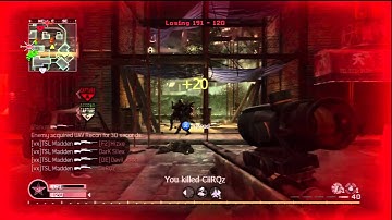 COD4 triple kill with quad feed