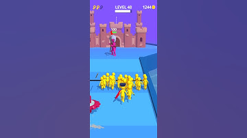 Join Clash 3D Lv 48- Gameplay Walkthrough iOS, Android #Shorts​