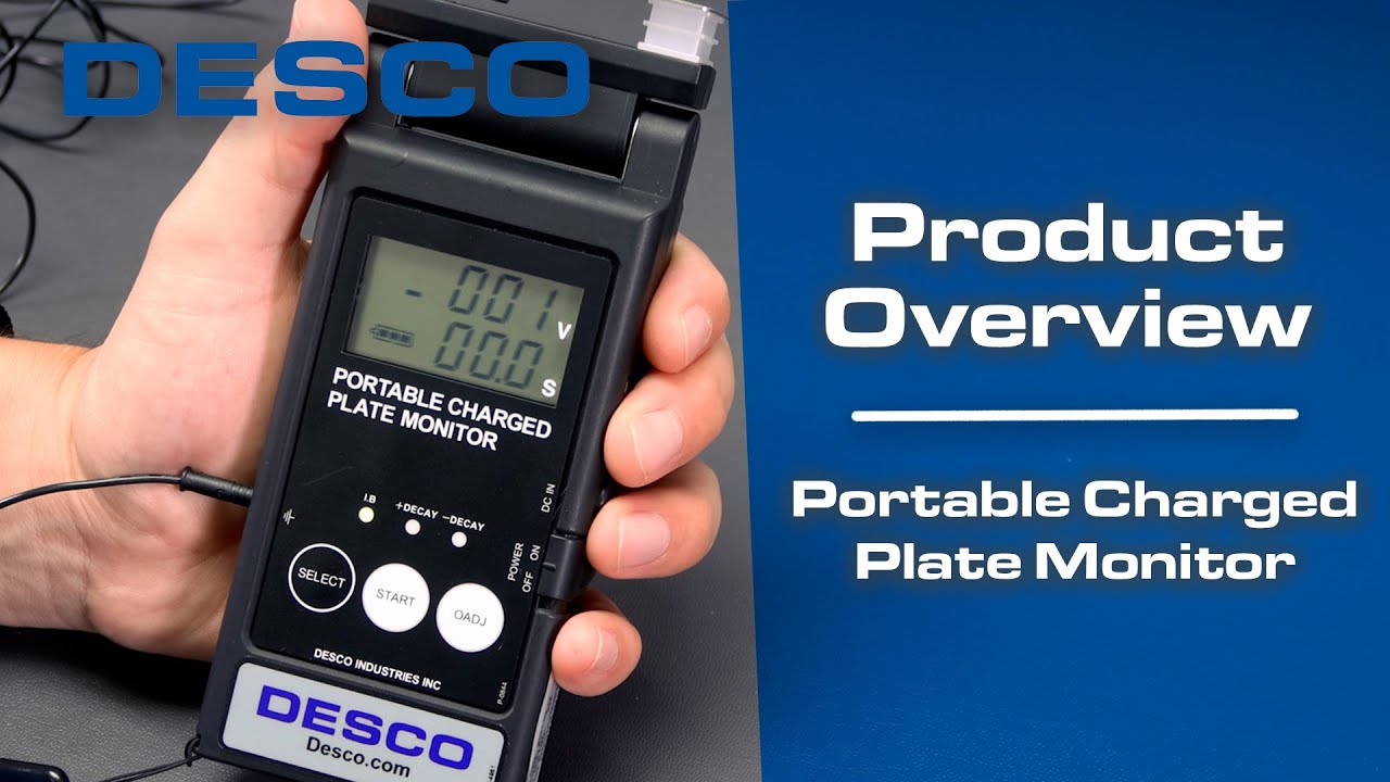 Desco - 19494 Portable Charged Plate Monitor