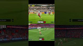 Cr7 Freekick Comparison Fifa Vs Efootball