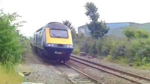 *LEGEND* New GWR Class 43 + 43005 and 43185 Passes Through Patchway With (HALF!) Ikley Moor Bah Tat!