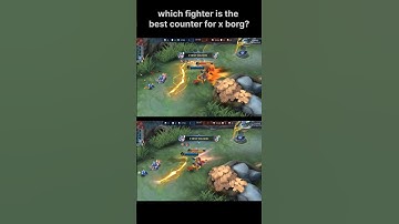 best counter for x borg #mlbbshorts #mlbb
