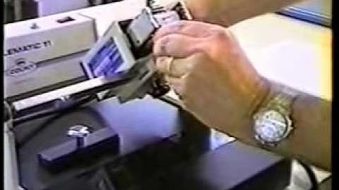 Count Tablematic Plus Tabletop Numbering Machine Demo