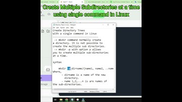 Create Multiple Directories at a time in Linux | mkdir command #shorts