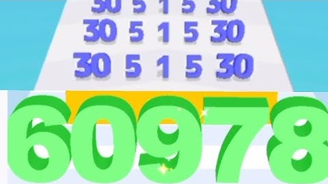 Lets Play Math Games in -Number Master (Vs) Number Rush 2048 || All Levels