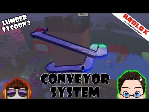 Roblox Lumber Tycoon 2 Gift Tower Conveyor System Youtube - cleaning wood storage finisher roblox lumber tycoon 2 youtube