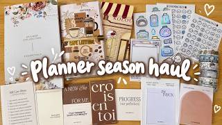 PLANNER SEASON IS HERE | HUGE Planner & stationary haul