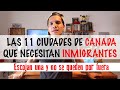 CANADÁ NECESITA INMIGRANTES EN ESTAS 11 CIUDADES // Nueva forma de inmigrar RURAL Y NORTE CANADÁ 🍁