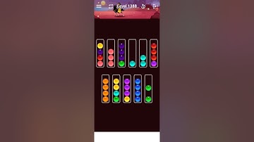 Ball Sort   Level 1388