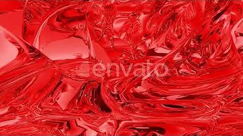 Red Organic Liquid Background 4K | Motion Graphics - Envato elements