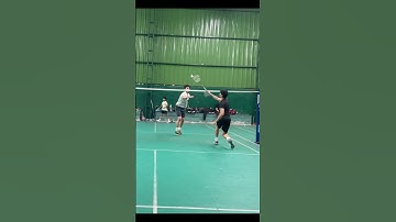 Net block + Amazing rally with attacking skills.