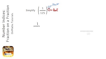 Number Indices: Fraction on a Fraction (Grade 7) - OnMaths GCSE Maths Revision