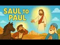 قصة الكتاب المقدس للأطفال التغيير الكبير لشاول الطريق إلى دمشق mp3