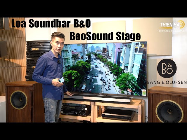 [UNBOX] Loa Soundbar B&O BeoSound Stage - Soundbar Đẳng Cấp Châu Âu - Đơn Giản, Tinh Tế,  Phong Cách