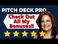 Pitch Deck Pro Review🔥Fantastic Value🔥PitchDeckPro by Arif Chandra &amp; Shelley Penney Honest Review