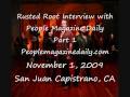 Capture de la vidéo Rusted Root Peoplemagazinedaily Com Interview Part 1