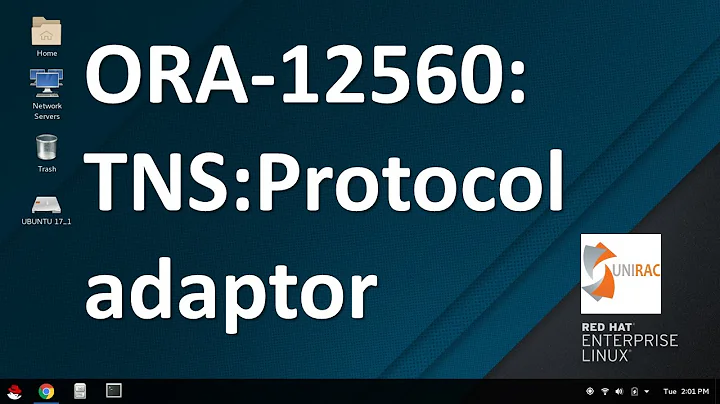 How to solve ORA-12560: TNS:Protocol Adapter Error in Oracle Database || Tns Protocol Adaptor Error
