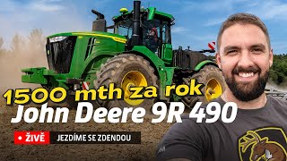 John Deere 9R 490 | JEZDÍME SE ZDENDOU