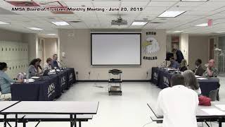 AMSA Board of Trustees Meeting June 20, 2019 - Full Meeting