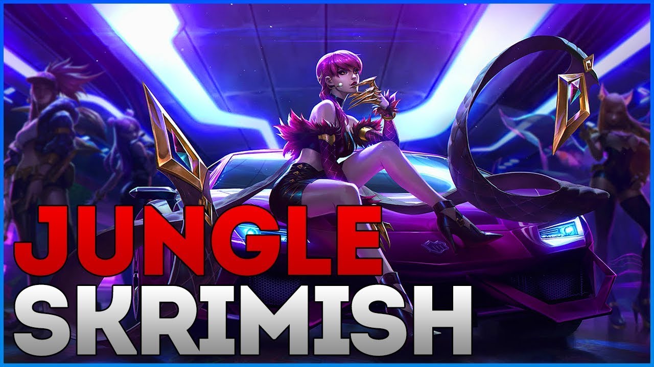 HOW TO PLAY EARLY JUNGLE SKIRMISHES! (Bronze Evelyn Coaching Patch 9.10)