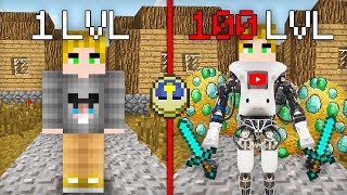 КАК ПРОКАЧАТЬ ПОДПИСЧИКА ДО 100 УРОВНЯ В МАЙНКРАФТ 100% ТРОЛЛИНГ ЛОВУШКА MINECRAFT ПРОКАЧКА В МАЙН