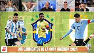 ARGENTINA y BRASIL candidatos de la COPA AMÉRICA. Cuidado con URUGUAY. MÉXICO no cuenta | Exclusivos