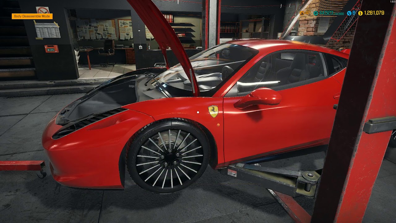 Ferrari engine rebuild - YouTube
