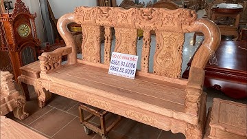 Bộ Minh Quốc Voi Chân Cột 16 Siêu Khủng Gỗ Hương Đá Cực VIP