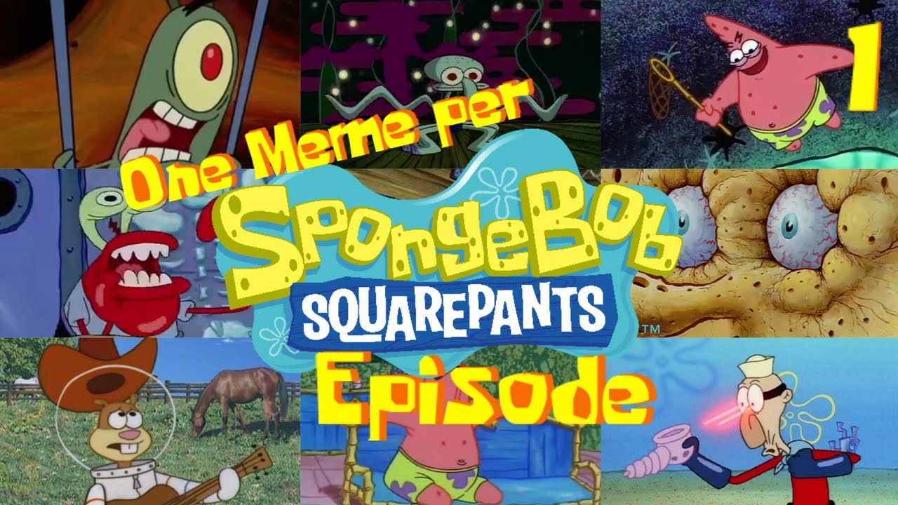 One Moment from Every Episode of SpongeBob Squarepants (SEASON 1) - YouTube