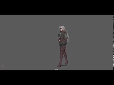 AZRI Walk Animation - YouTube