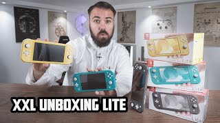 Nintendo Switch Lite Unboxing: Das sind die neuen Farben + Neuerungen | Deutsch | Dr.UnboxKing