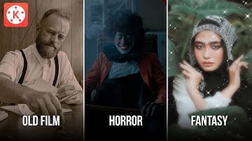 3 Efek Film (Old Film, Horror, Fantasy) di KineMaster | KINEMASTER TUTORIAL #69