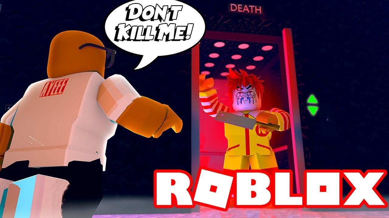Evil Ronald Mcdonald Wants Me Dead In Roblox Creepy Elevator Youtube - dead me roblox