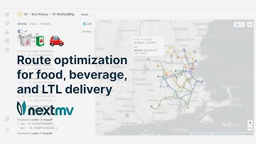 Route optimization for food, beverage, and less-than-truckload (LTL) delivery