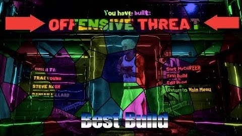 Best Offensive Threat Build On Nba2k20 With Badges
