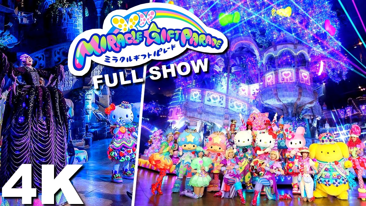 Miracle Gift Parade [Full Show 4K] - Sanrio Puroland Tokyo - YouTube