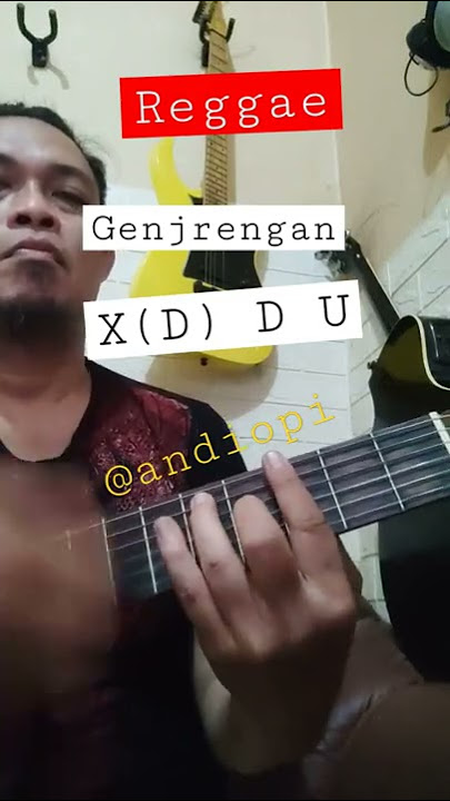 Belajar Genjrengan Reggae(rege) #shorts