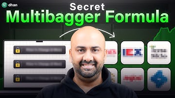 Secret Multibagger Formula | How to Find the Next Big Stock | Dhan