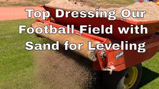Top Dressing with Sand - How to Make a Level Lawn