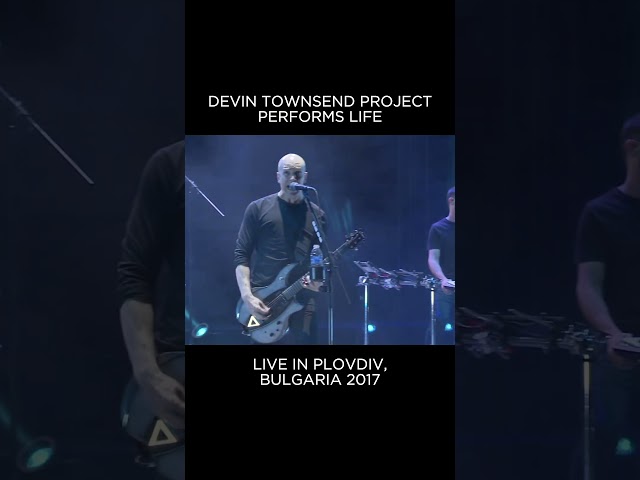 Devin Townsend Project performing 'Life' live in Plovdiv, Bulgaria (2017).