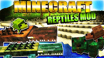 Minecraft Reptile mod 1.15.2 - (Croc, Turtle, Lizard and more!)
