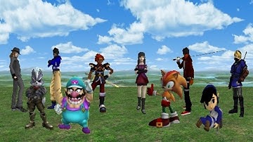 Retro Pixels Intro (SSB Machinima)