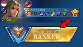 I USED NEW LANCELOT FULL DAMAGE BUILD IN MY LAST MATCH BEFORE MYTHIC!! (must try!) - Mobile Legends