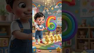 Buki Teaches Number 6! | Learn Number Six with Buki Boo 🌈🎵