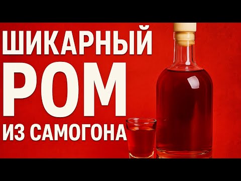 ДОМАШНИЙ РОМ. Как сделать ром из сахарного самогона. Простой рецепт настойки из сахарного самогона