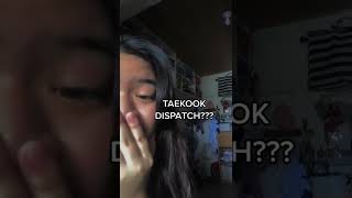 DISPATCH CAUGHT TAEKOOK TOGETHER😲😱!!OMG😱DISPATCH IS A TAEKOOKER😭😍 #bts #taekook #jungkook #taehyung