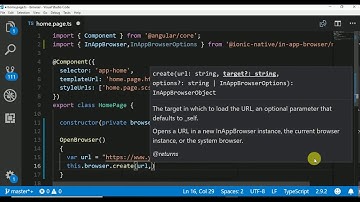 Ionic 4 In App Browser