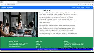 React Application Part - 14 | About Page | Design About Us Component