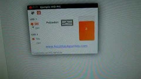 Comunicación USB (HID) PIC18F4550 a PC Linux